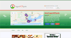 Desktop Screenshot of lagoshotspots.com